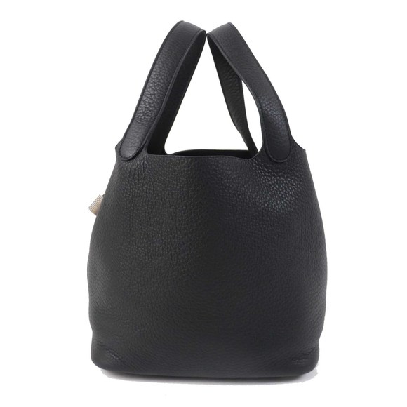 Hermes HERMES Picotin Lock MM 22 Handbag Black Others Handbag W2024 - Picture 1 of 13